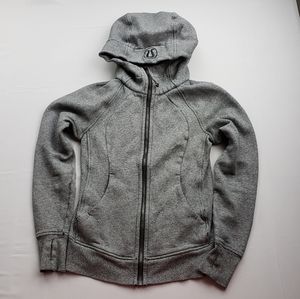 Lululemon gray zip up sweater